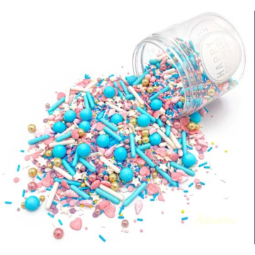 Happy Sprinkles szórócukor 90g - Cotton candy