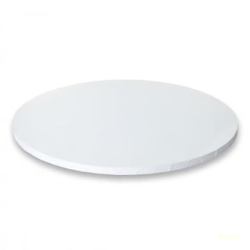 Prémium Fehér tortadob kerek 36cm - Csak személyesen átvehető!