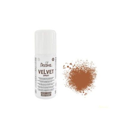 Decora velvet bársony spray - Étcsoki barna 100ml