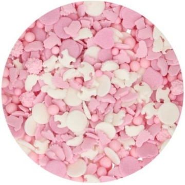 Funcakes szórócukor 50g - Lány baba