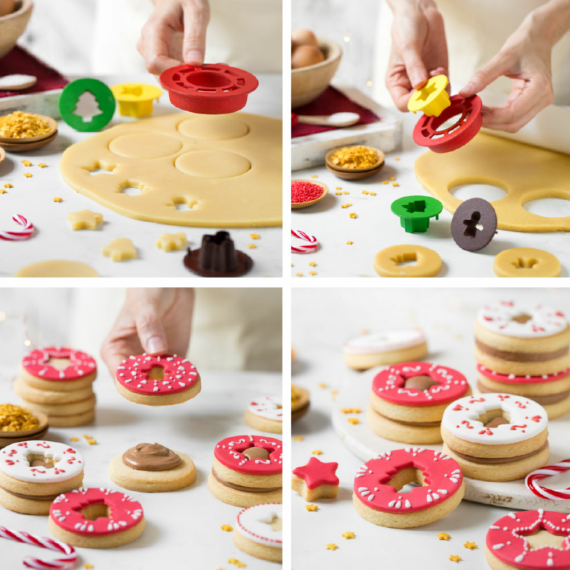 Decora Mix-Match karácsonyi linzer Kiszúró