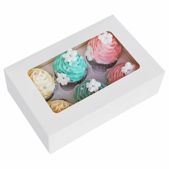 Cupcake doboz CSOMAG 6db-os 10db
