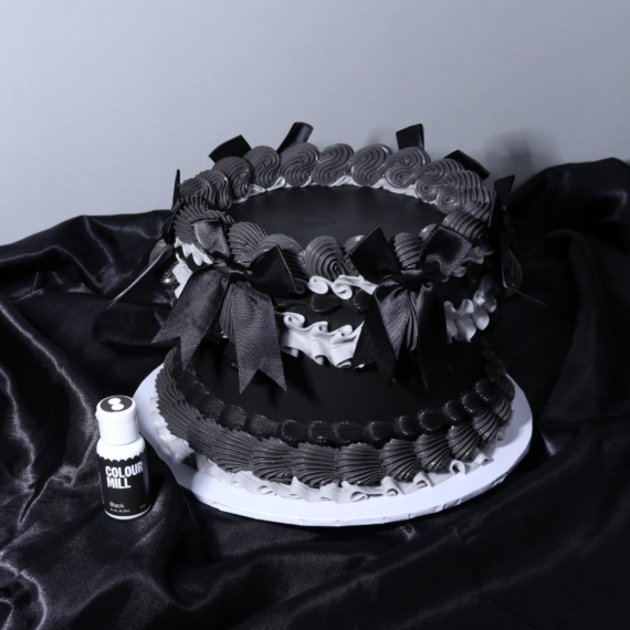 Colour Mill olaj bázisú ételfesték 20ml - Black Fekete