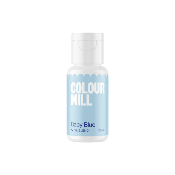 Colour Mill olaj bázisú ételfesték 20ml - Babakék