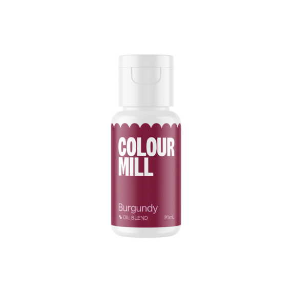 Colour Mill olaj bázisú ételfesték 20ml - Burgundi vörös