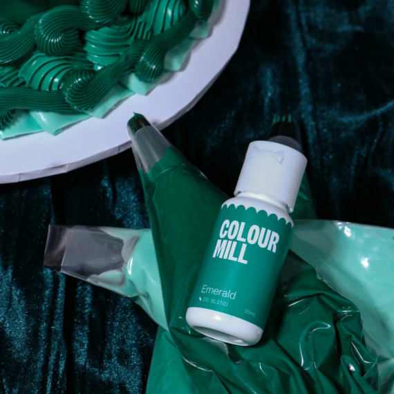 Colour Mill olaj bázisú ételfesték 20ml - Emerald smaragd