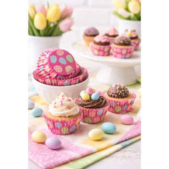Wilton Húsvéti mini muffin/bonbon kapszli -100db