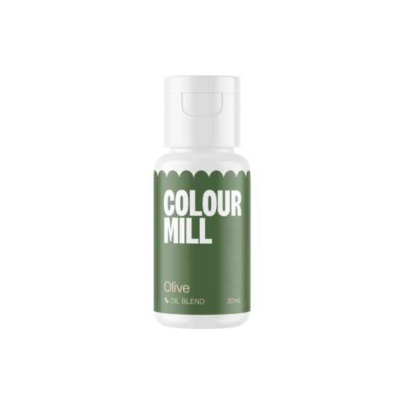 Colour Mill olaj bázisú ételfesték 20 ml - Olive Olívazöld