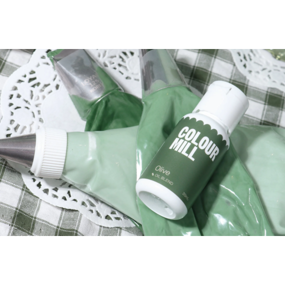 Colour Mill olaj bázisú ételfesték 20ml - Olive