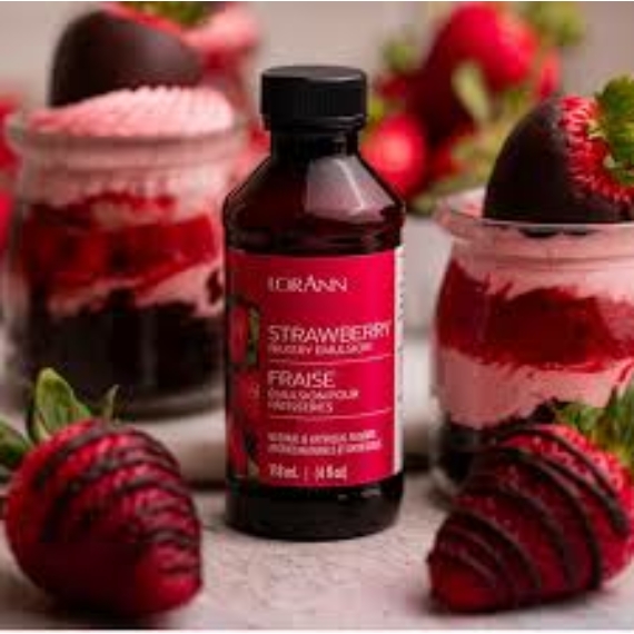 LorAnn Bakery Emulzió- Eper 118 ml