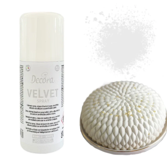 Decora velvet bársony spray - Fehér 100ml