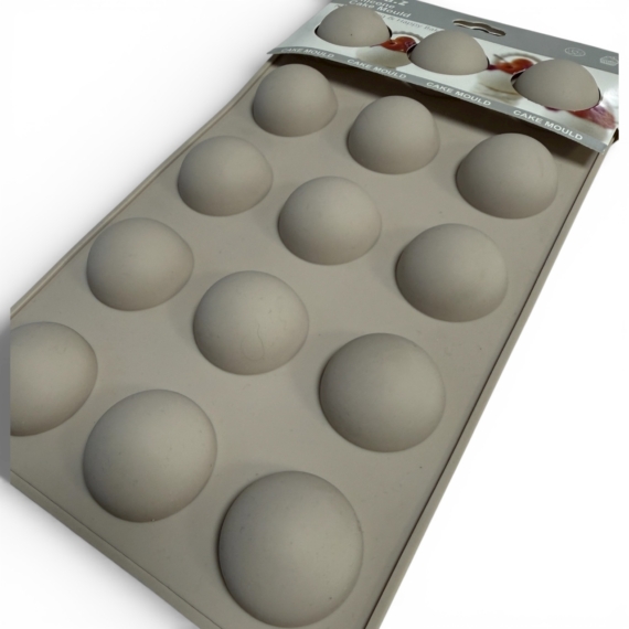 Szilikon forma - Félgömb 4x2cm