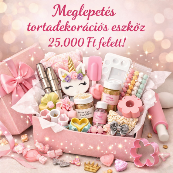 Meglepetés ajándék termék 25.000 Ft vásárlás felett