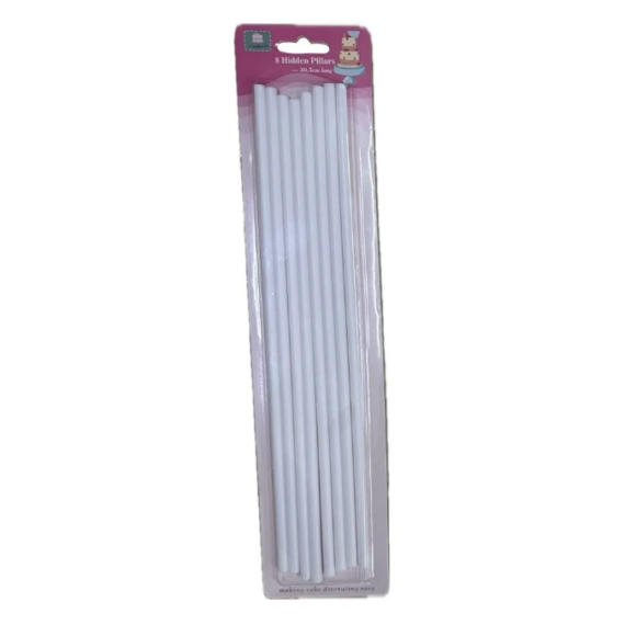 Műanyag tartórúd 8db 30cm