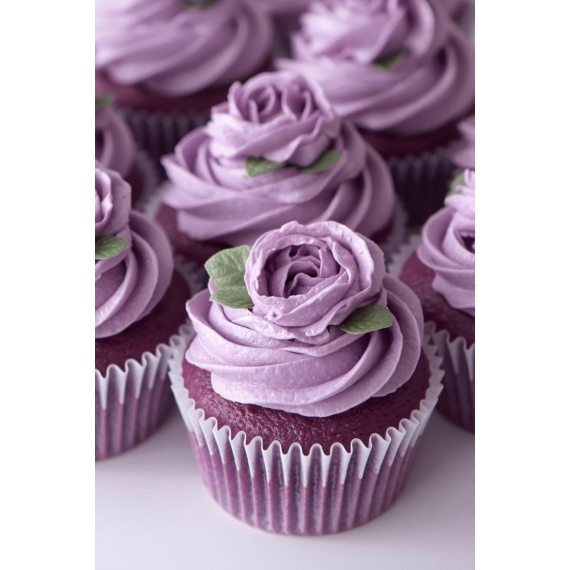 Funcakes muffinpapír 48db - Orchidea lila
