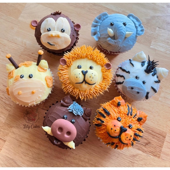 Funcakes muffinpapír 48db - Erdei állatok