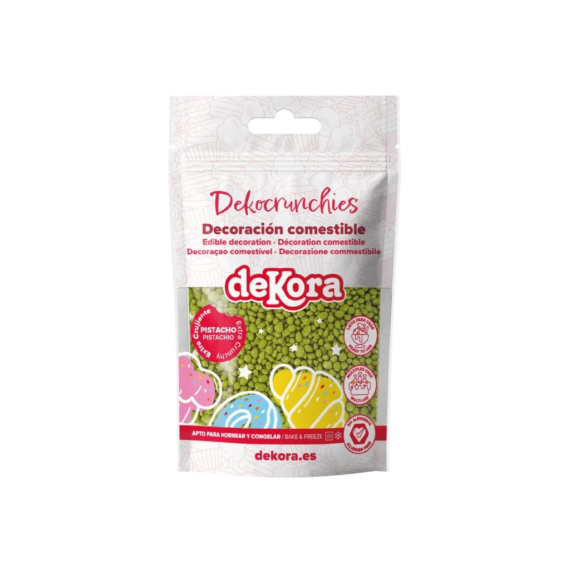 Dekora Crunchy ropogós szórócukor - Pisztácia 100g