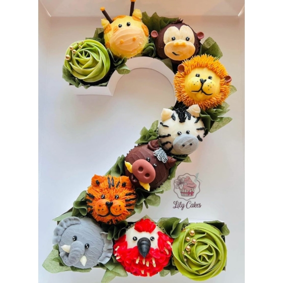 Funcakes muffinpapír 48db - Erdei állatok