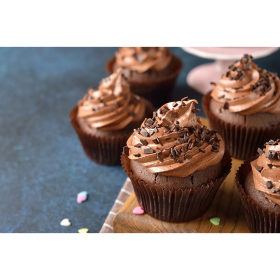 Funcakes muffinpapír 48 db - Barna