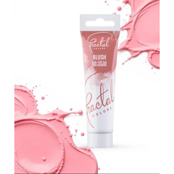 Fractal gél állagú ételfesték Hajnalpír - Blush 30g