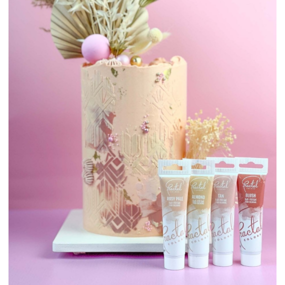 Fractal gél állagú ételfesték Hajnalpír - Blush 30g