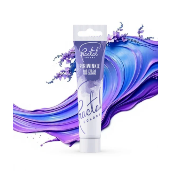 Fractal gél állagú ételfesték Periwinkle 30g