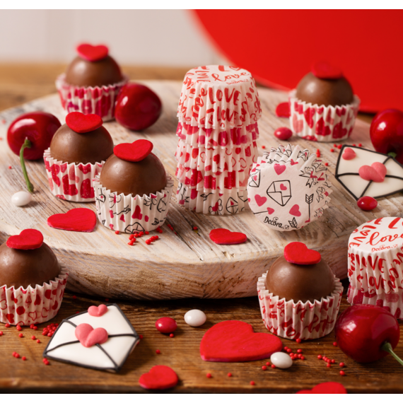 Decora Valentin napi bonbon kapszli 100db