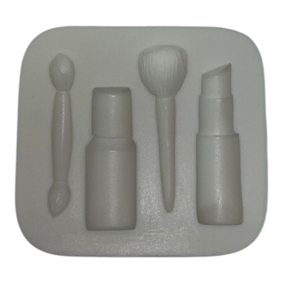 Szilikon fondant forma -Sminkes