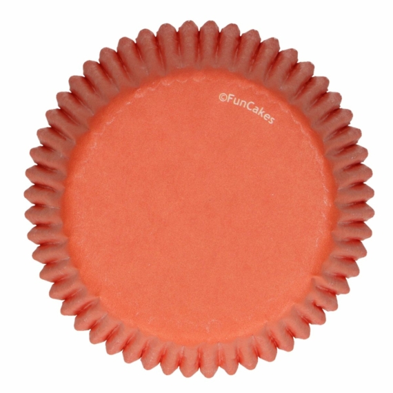 Funcakes muffinpapír 48db - Narancssárga