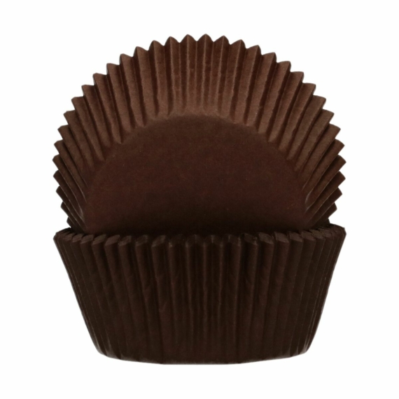 Funcakes muffinpapír 48 db - Barna