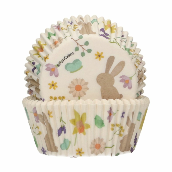 Funcakes muffinpapír 48db - Tavaszi állatok