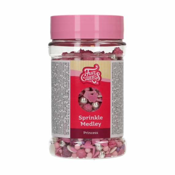 Funcakes szórócukor 50g - Hercegnő