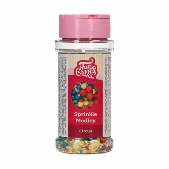 Funcakes szórócukor 65g - Cirkusz