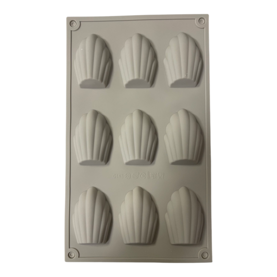 Szilikon madeleine forma 9db-os