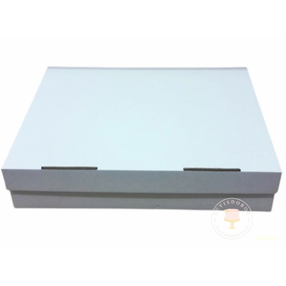 Fedeles süteményes doboz 16x22x5 cm - Minimum online rendelhető: 10db
