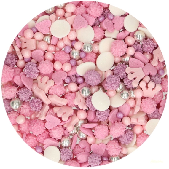 Funcakes szórócukor 50g - Hercegnő