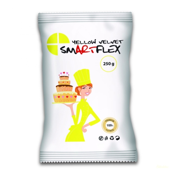 Smartflex Color Velvet massza 250g - Sárga