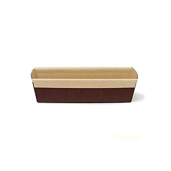 Decora papír sütőforma 5db - Téglalap 400g