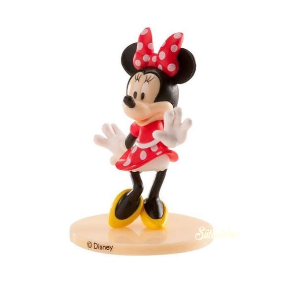 Műanyag figura tortára - Minnie