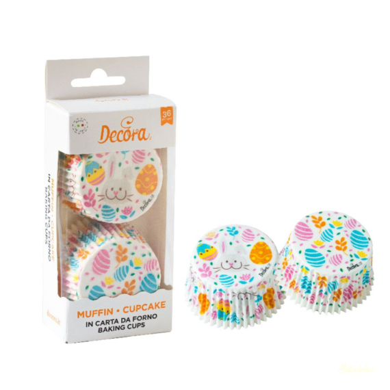 Decora muffinkapszli - Húsvéti 36db