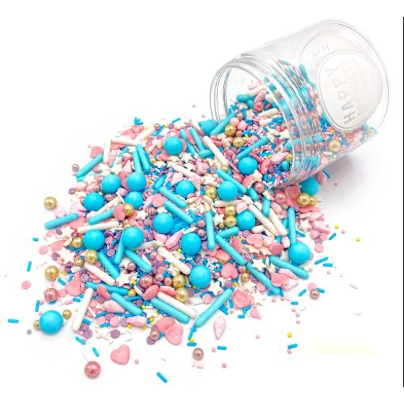 Happy Sprinkles szórócukor 90g - Cotton candy