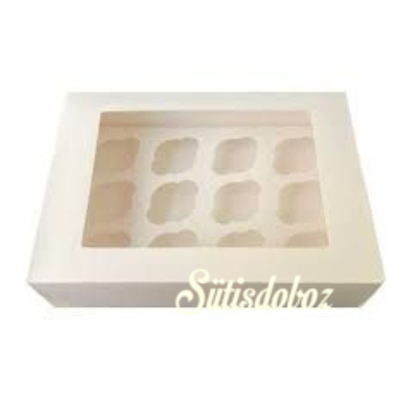 Cupcake doboz CSOMAG 12db-os 10db