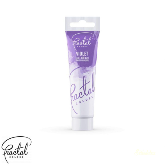 Fractal gél állagú ételfesték Viola 30g