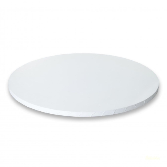 Prémium Fehér tortadob kerek 36cm - Csak személyesen átvehető!