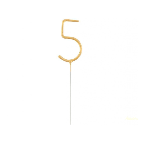 Csillagszóró - Arany "5"