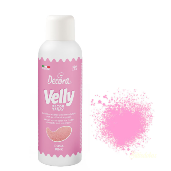 Decora velvet bársony spray - Rózsaszín 100ml