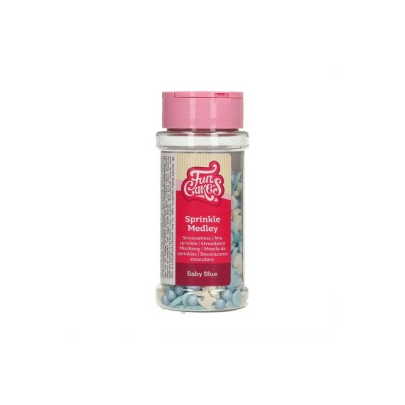 Funcakes szórócukor 50g - Fiú baba