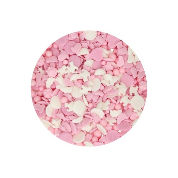 Funcakes szórócukor 50g - Lány baba