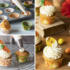 Decora muffinkapszli - Húsvéti sárga zöld 36db