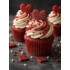 Funcakes muffinpapír 48db - Piros
